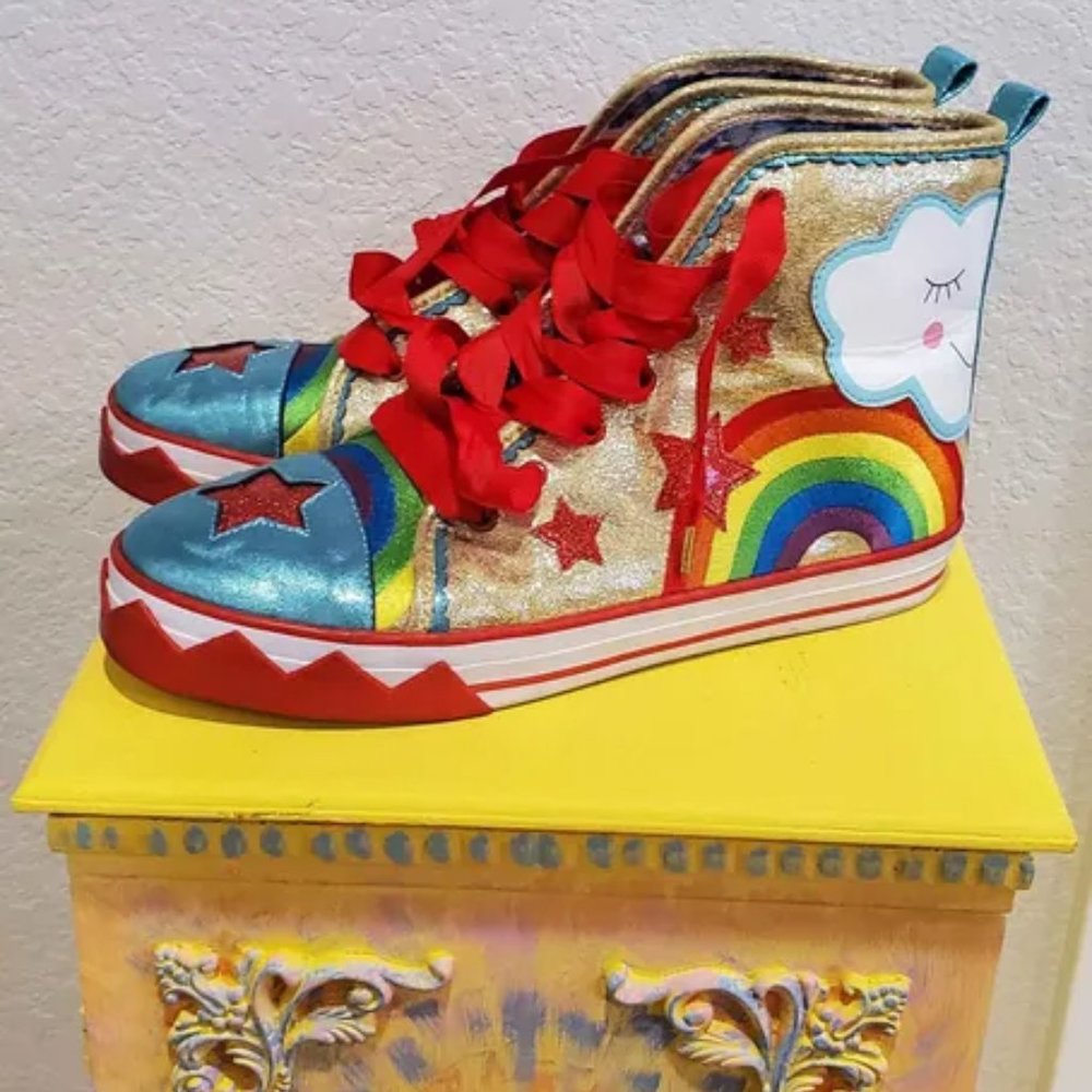 Irregular Choice It's Always Sunny Hightop Sneakers